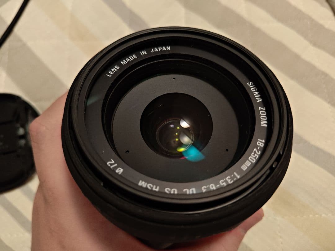 Sigma Zoom Lenses 18-250Mm F3.5-6.3 Dc Os Hsm