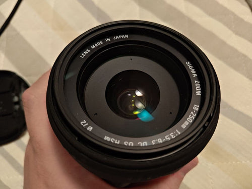 Sigma Zoom Lenses 18-250Mm F3.5-6.3 Dc Os Hsm