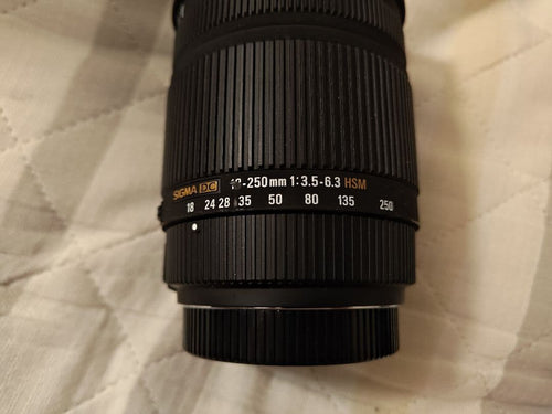 Sigma Zoom Lenses 18-250Mm F3.5-6.3 Dc Os Hsm