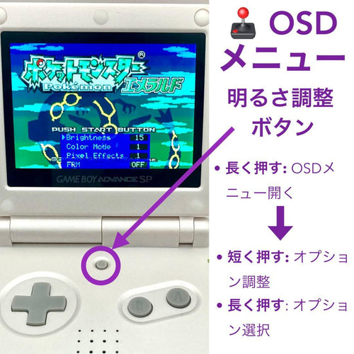 Consoles (Game Boy Advance Sp) Gba V5Ips Usb-C