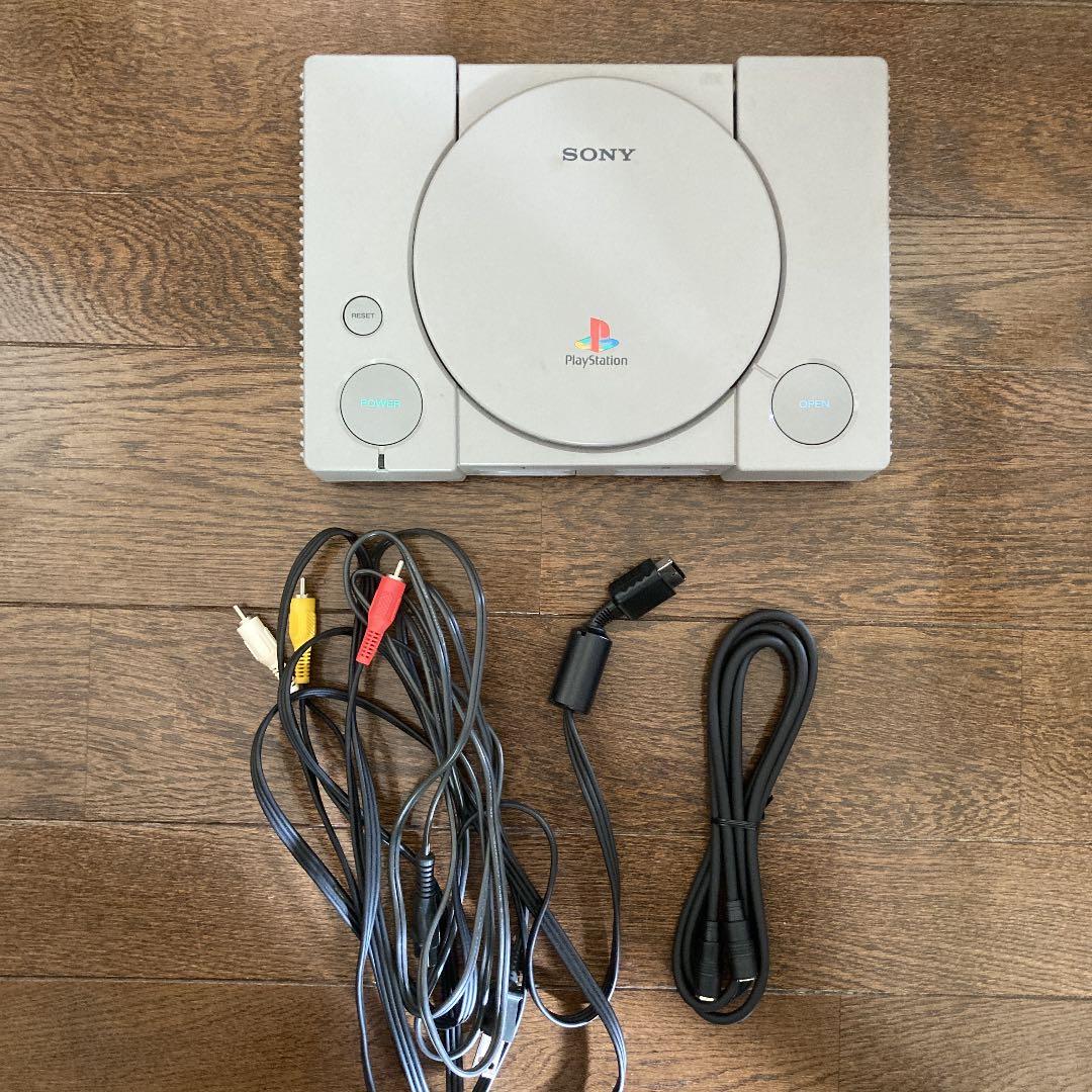 sony scph-7000 video game console side view