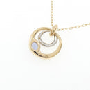 4°c necklace side view