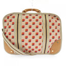 lesportsac beige handbag rear view