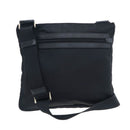 prada va0338 black shoulder bag rear view