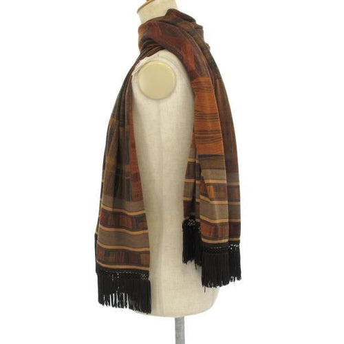 leonard scarf front view