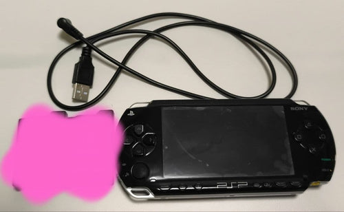 sony psp-1000 handheld console markings and labels