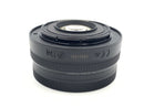 nikon 16-50mm lens front view