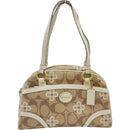 coach f20803 beige handbag