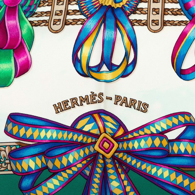 hermes scarf rear view