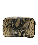 furla beige shoulder bag front view
