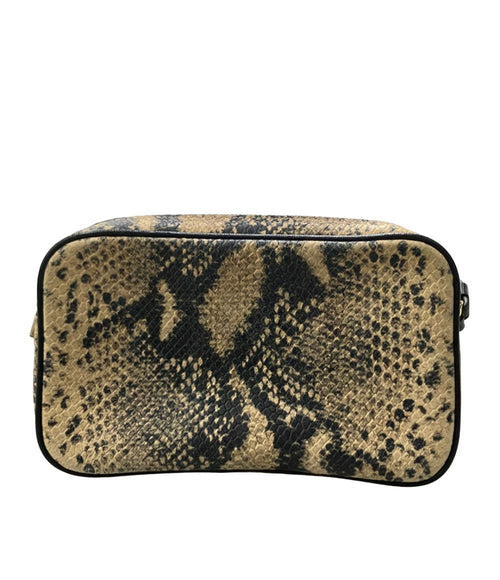 furla beige shoulder bag front view