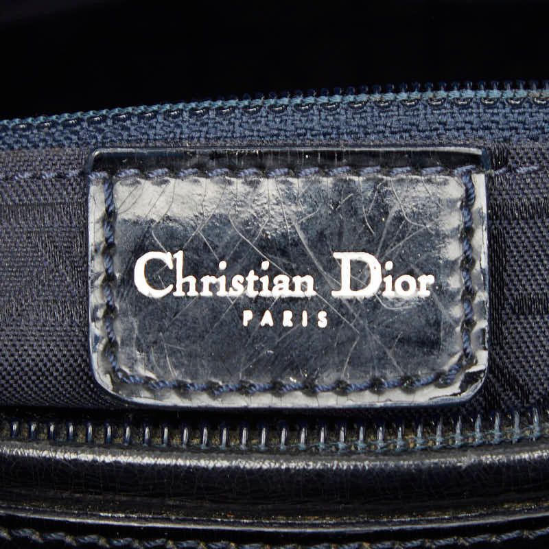 dior navy handbag markings and labels