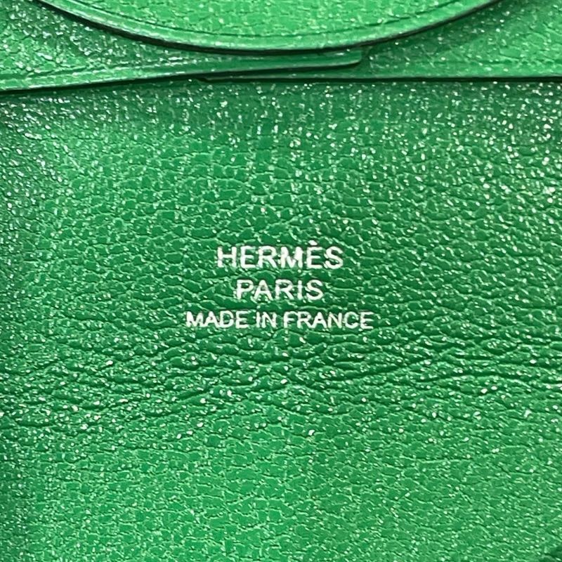 hermes coin purse rear view