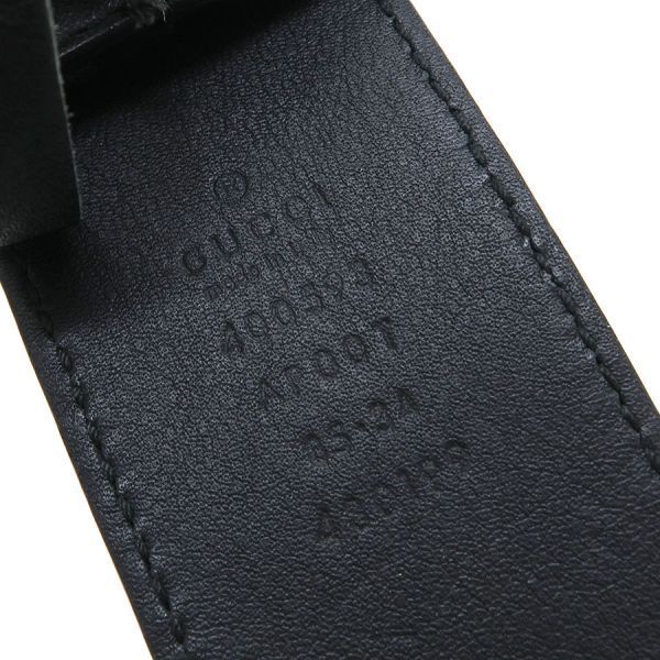 gucci 400593 belt markings and labels