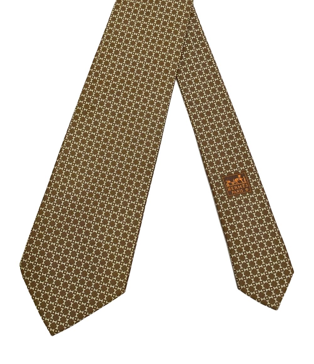 hermes necktie front view