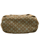 russet shoulder bag side view