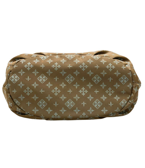 russet shoulder bag side view