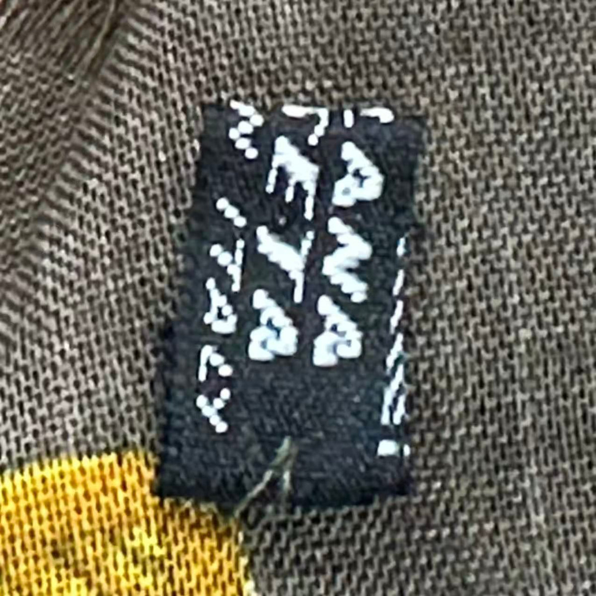 celine dion 135x135cm scarf markings and labels