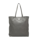 prada grey tote bag