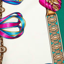 hermes scarf interior details
