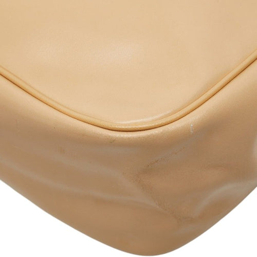 longchamp beige handbag condition details