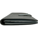 celine grey wallet side view