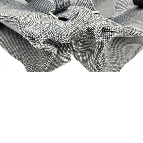 hermes grey backpack markings and labels