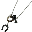 hermes necklace front view