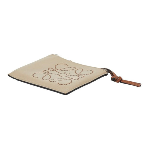 loewe beige card holder side view