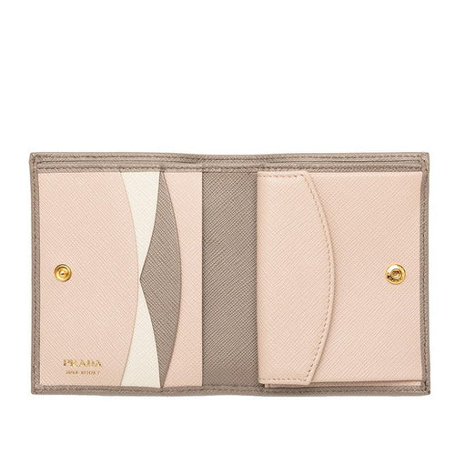 prada grey wallet accessories included