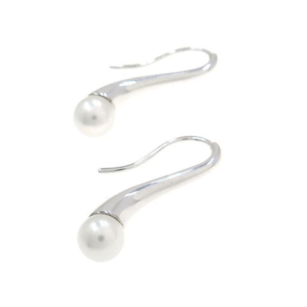 mikimoto earrings side view