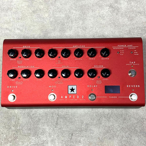 amplifier front view