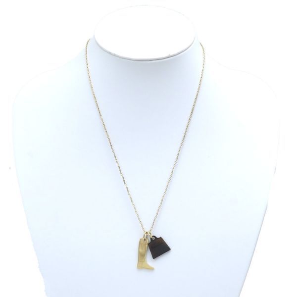 hermes necklace markings and labels