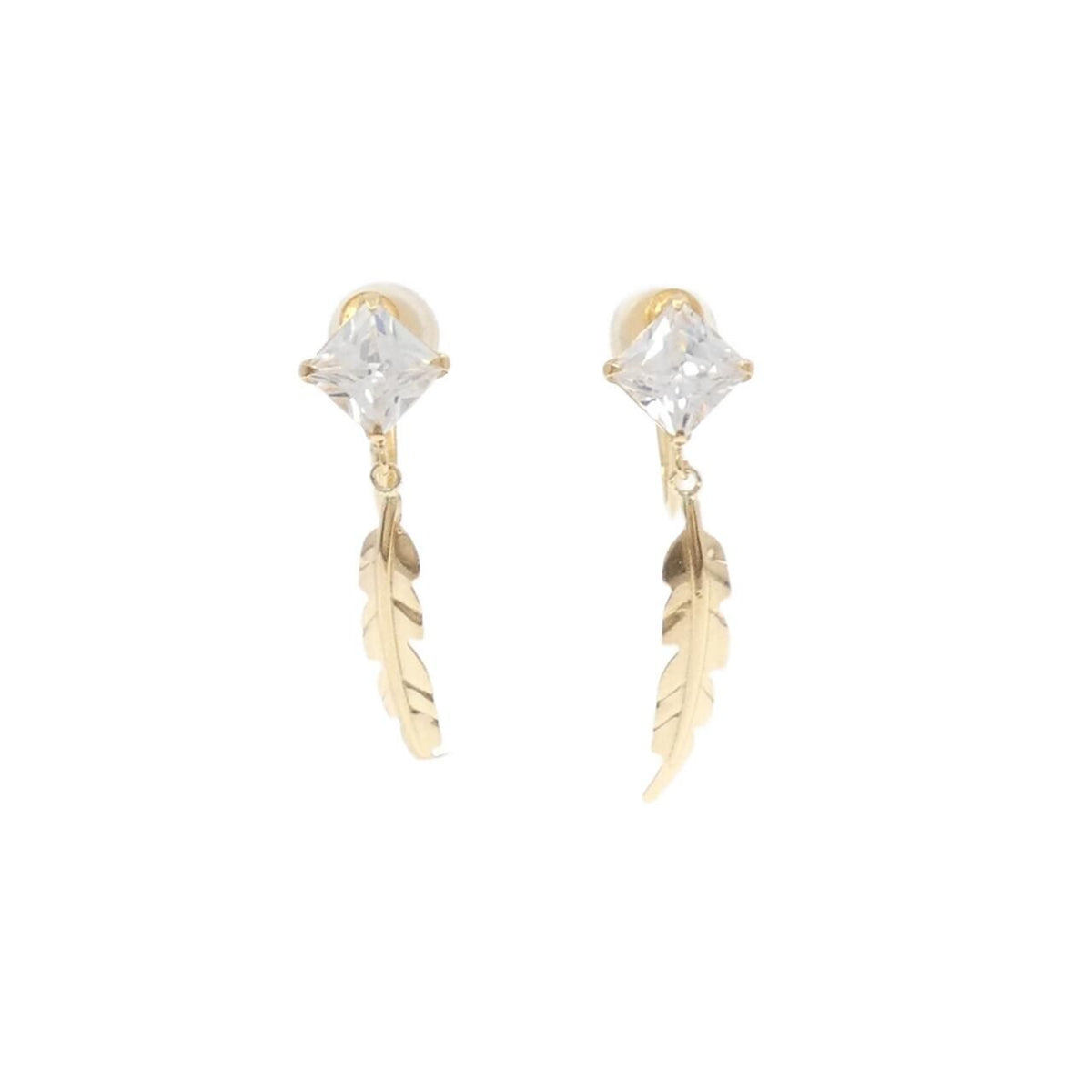 18K Yellow Gold Earrings