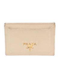 Prada Card Holder – Beige
