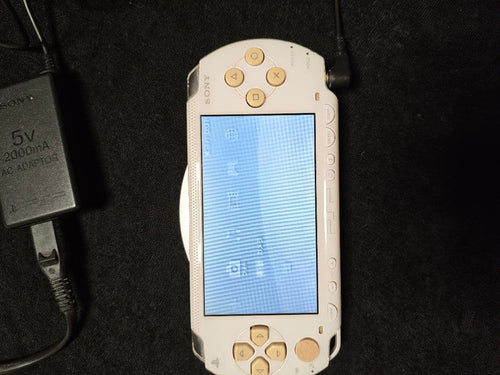 sony psp-1000 handheld console rear view