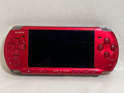 sony psp-3000 handheld console front view