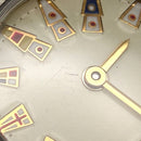 corum v-50 watch markings and labels