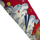 hermes scarf side view