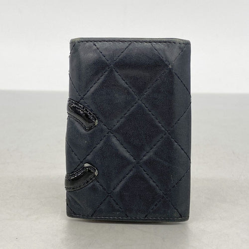 chanel key case interior details