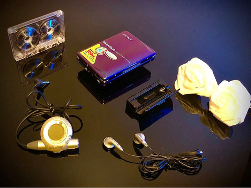 sony wm-ex9 cassette player markings and labels