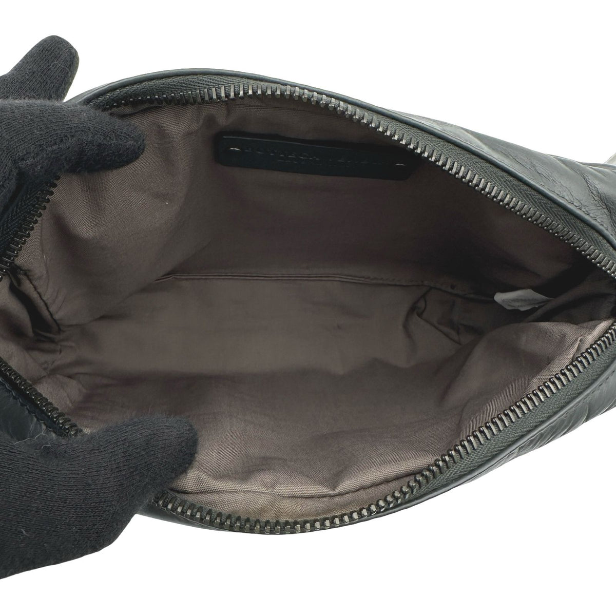 bottega veneta grey shoulder bag condition details
