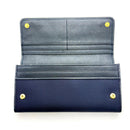 prada 1mh132 navy wallet accessories included