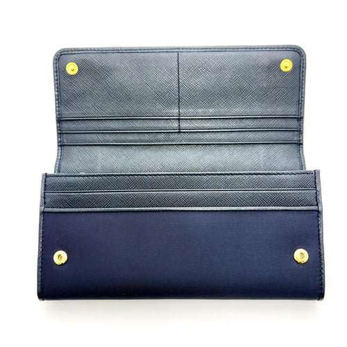 prada 1mh132 navy wallet accessories included