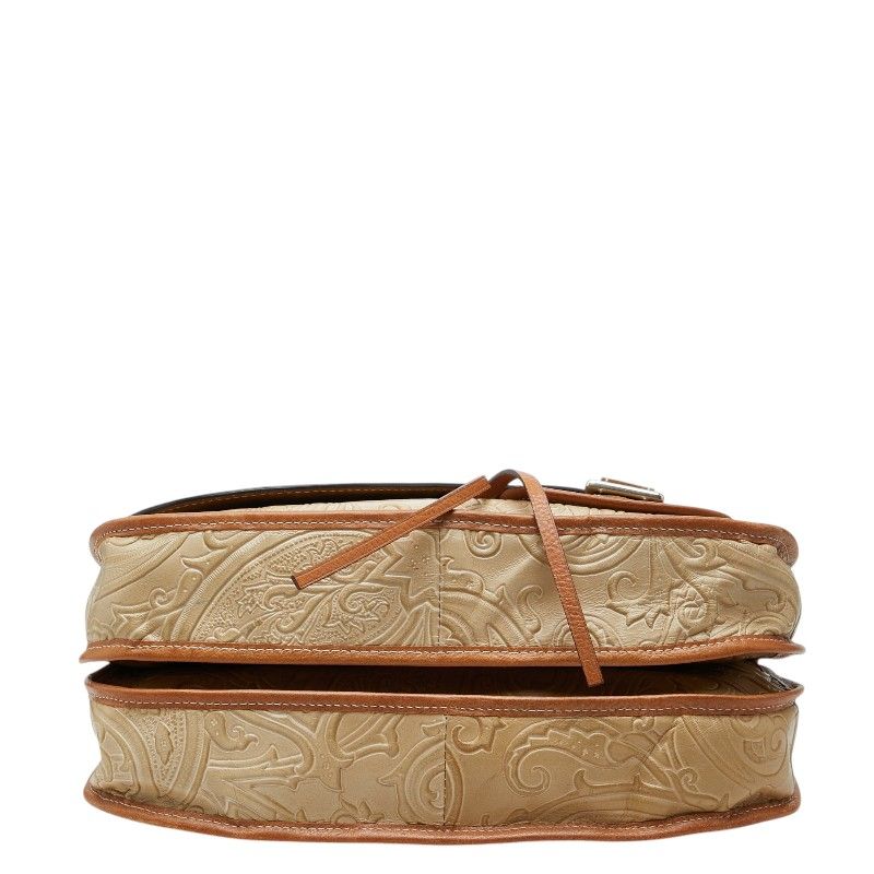 etro beige shoulder bag rear view