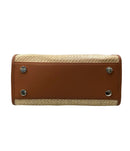 hugo boss beige tote bag side view
