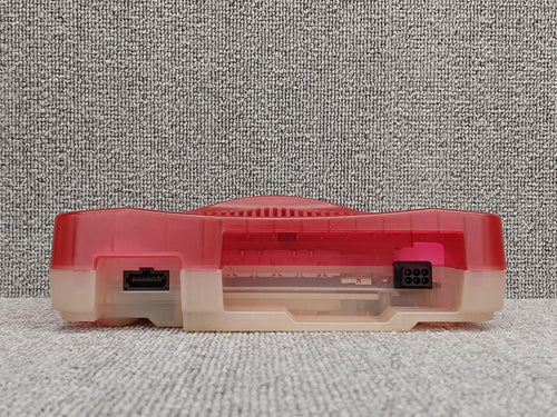 nintendo nus-001 video game console side view