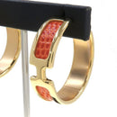 hermes earrings rear view