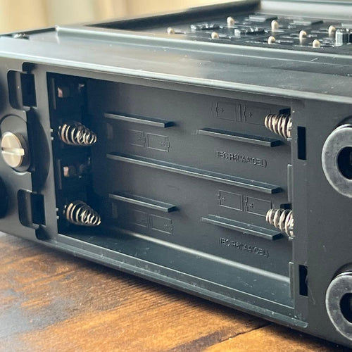 fostex fr-2 audio recorder markings and labels