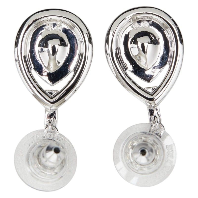 swarovski earrings rear view